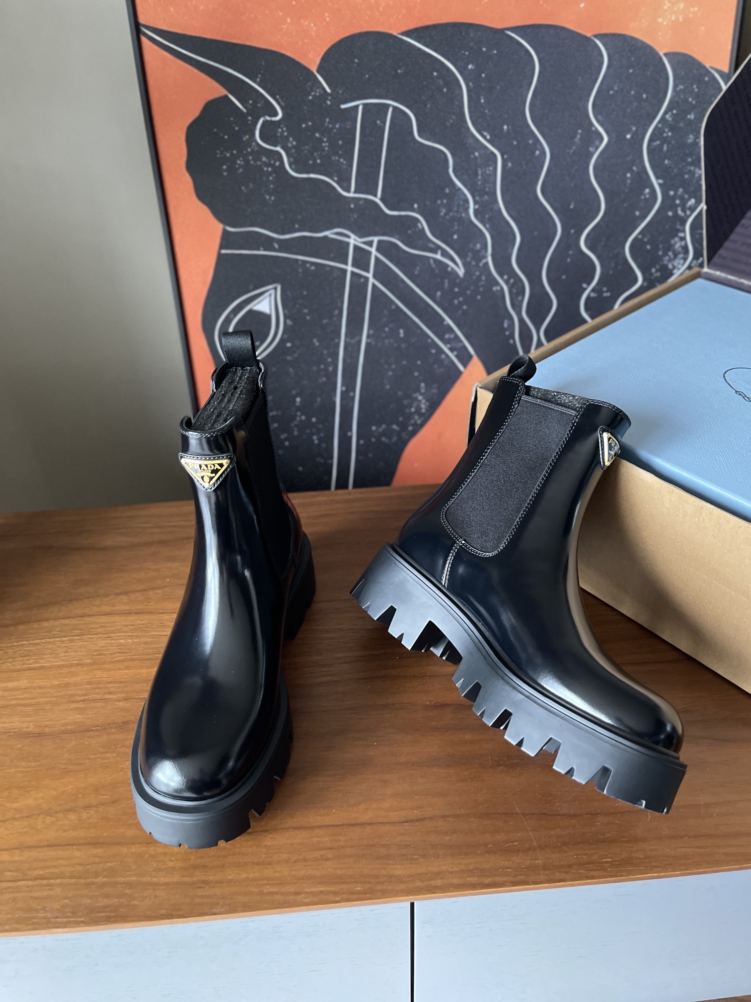 Prad*a 2025ss  Boots（EU35-41)