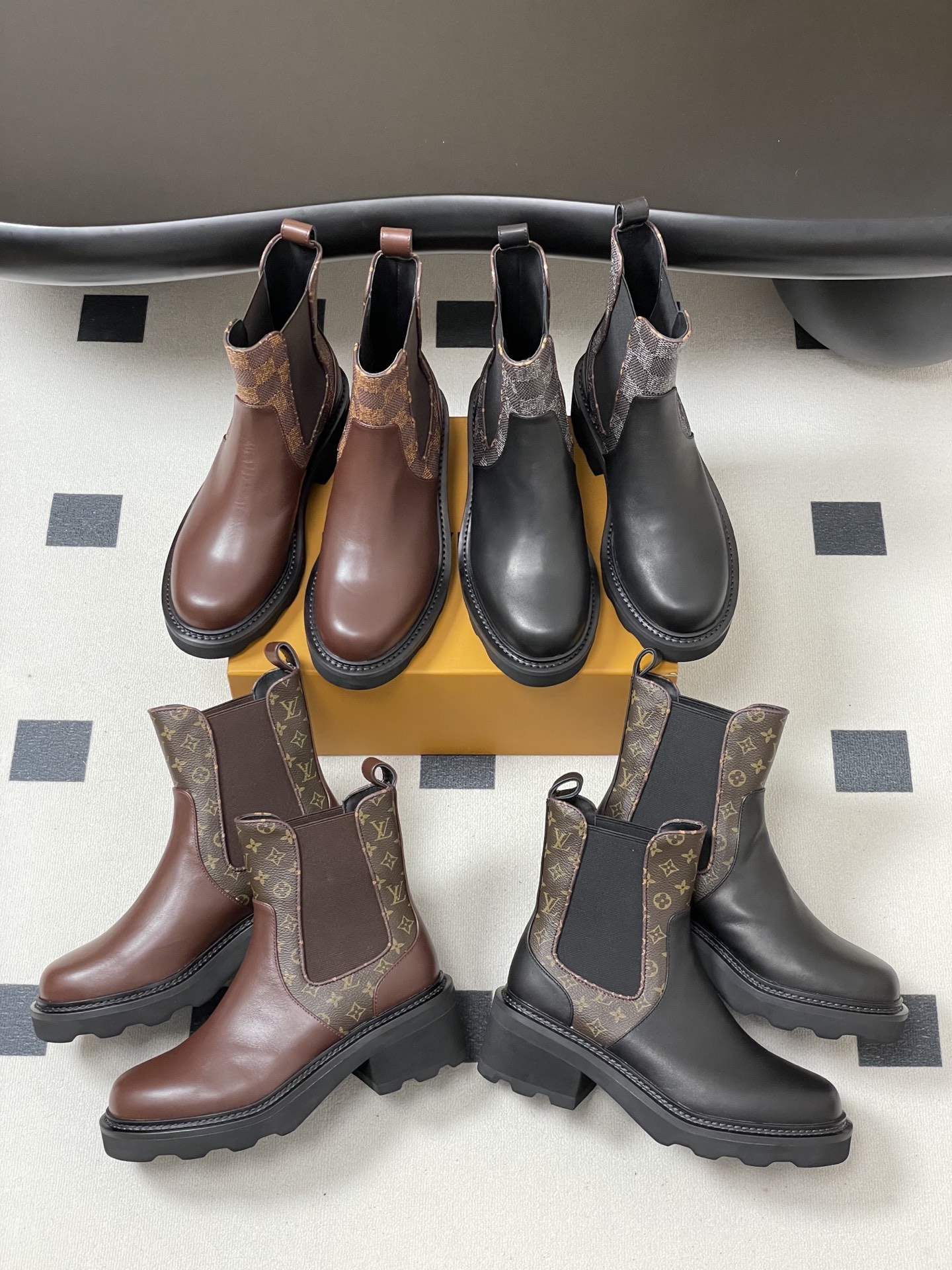 Lo*is Vuitton 2025SS Beaubourg Boots(EU35-42)