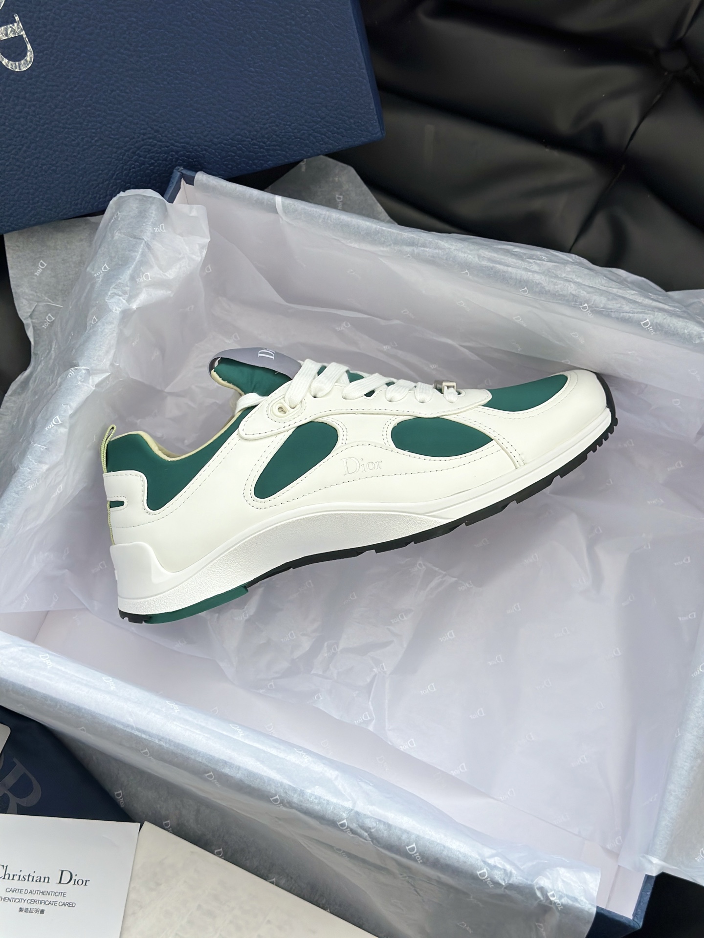 D*ior Mile Runner Neoprene Suede Sneaker（EU35-46）