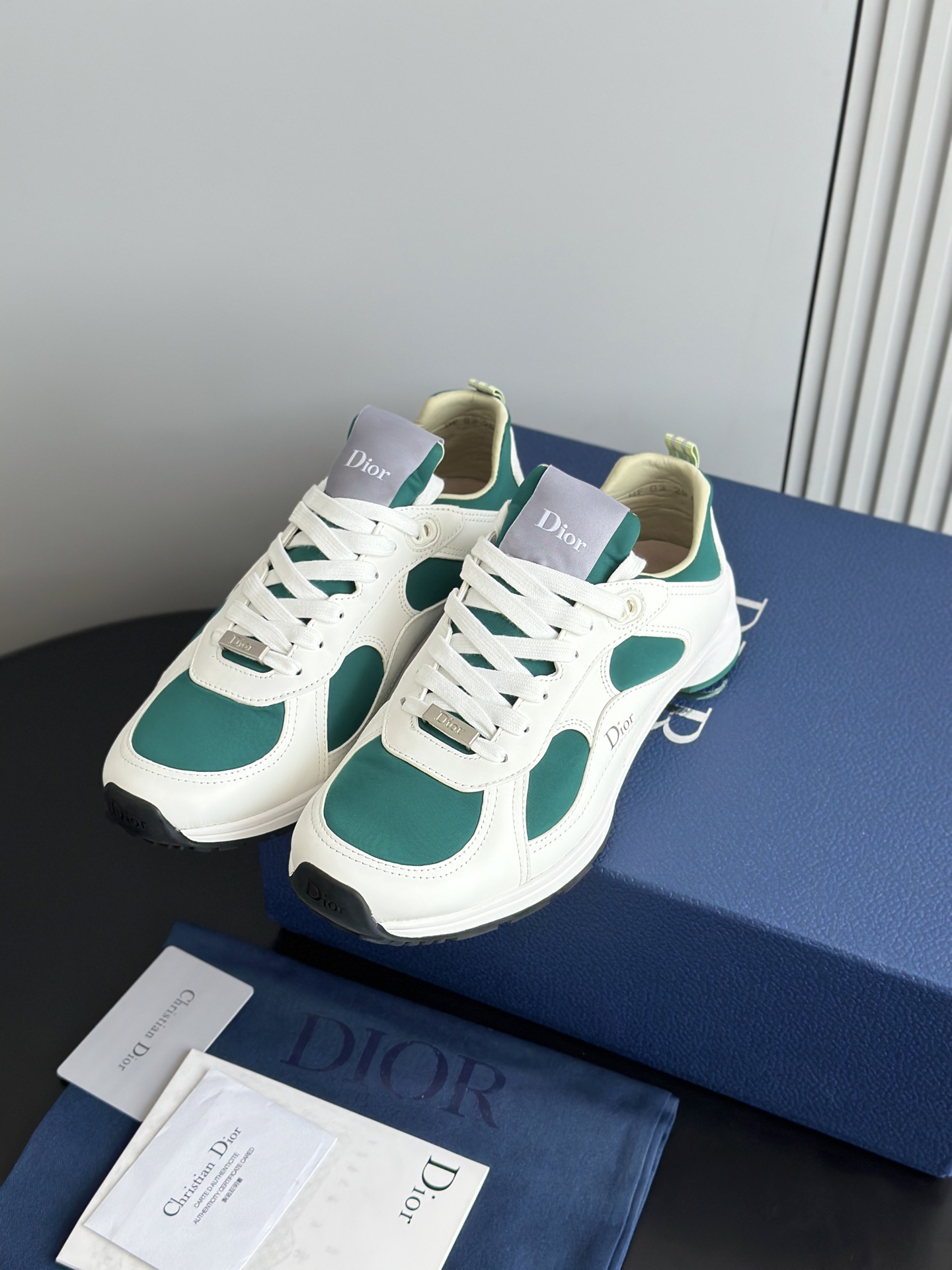 D*ior Mile Runner Neoprene Suede Sneaker（EU35-46）