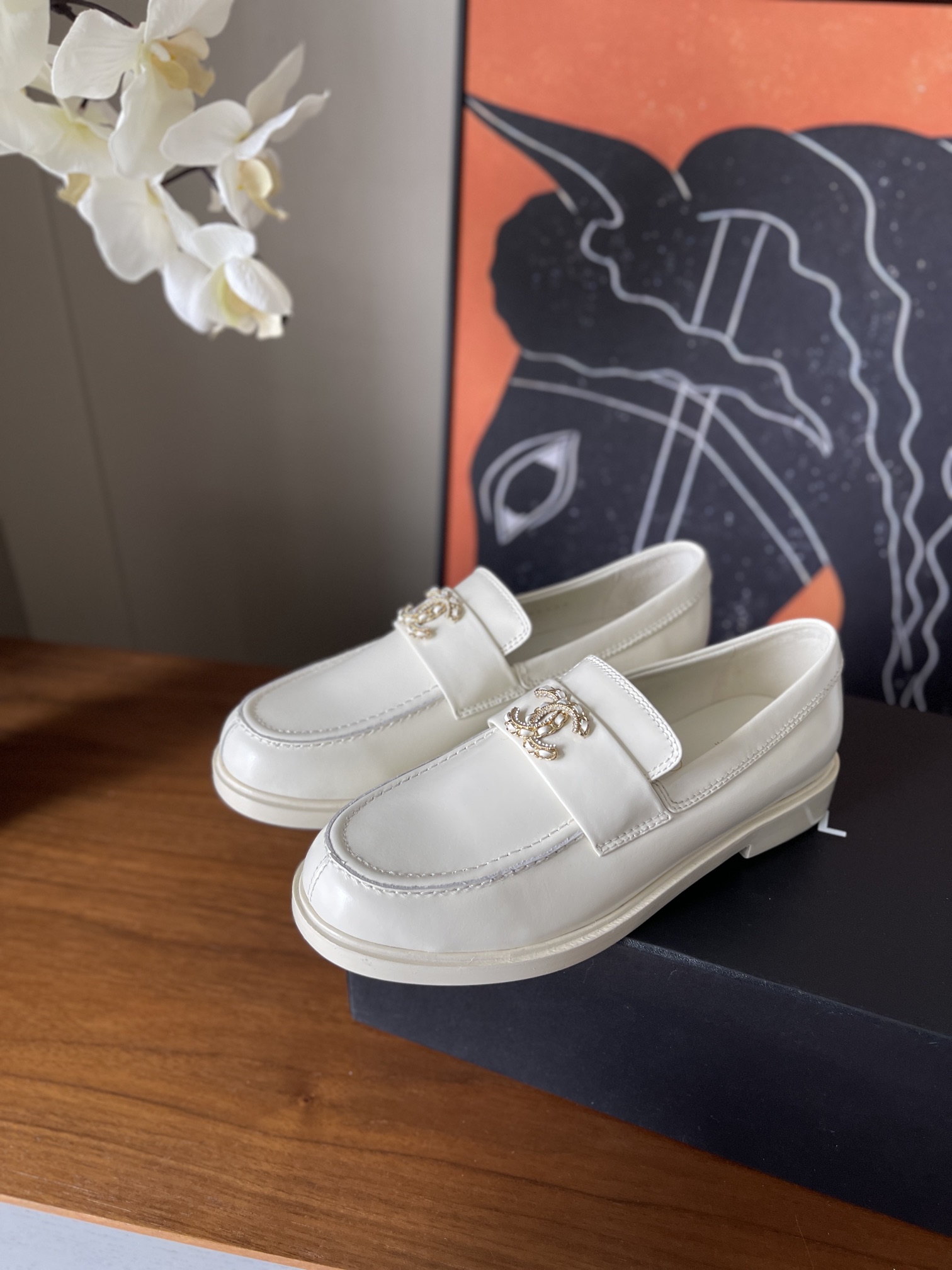 Ch@nel 2025ss Loafers(EU35-41)