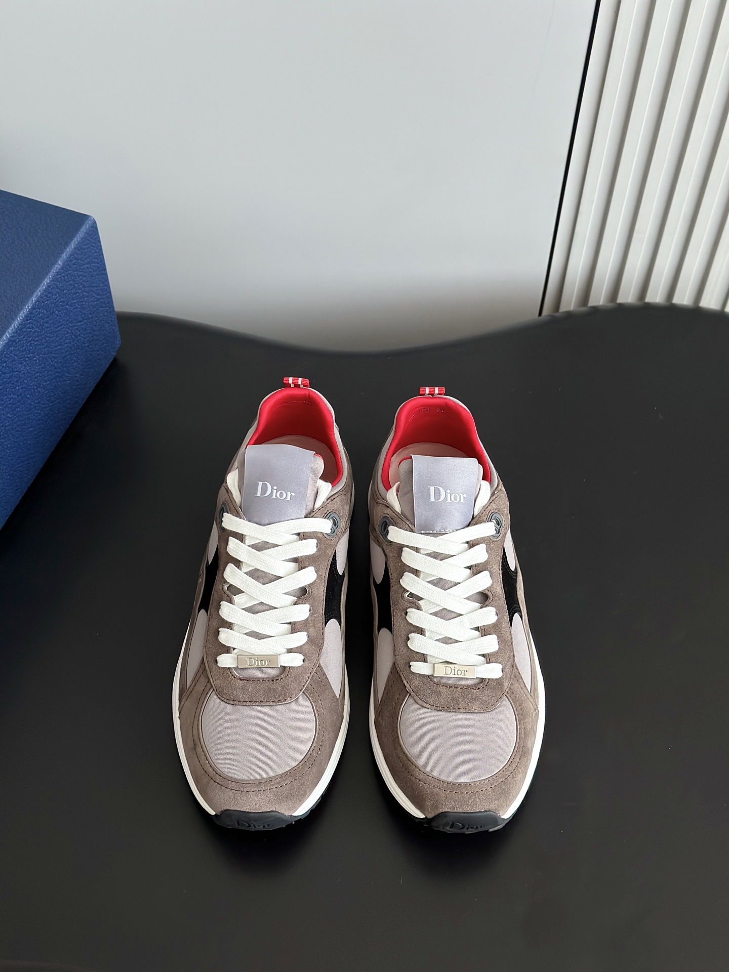 D*ior Mile Runner Neoprene Suede Sneaker（EU35-46）
