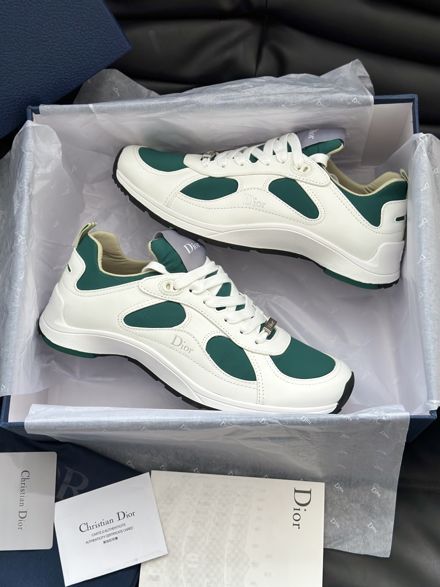 D*ior Mile Runner Neoprene Suede Sneaker（EU35-46）