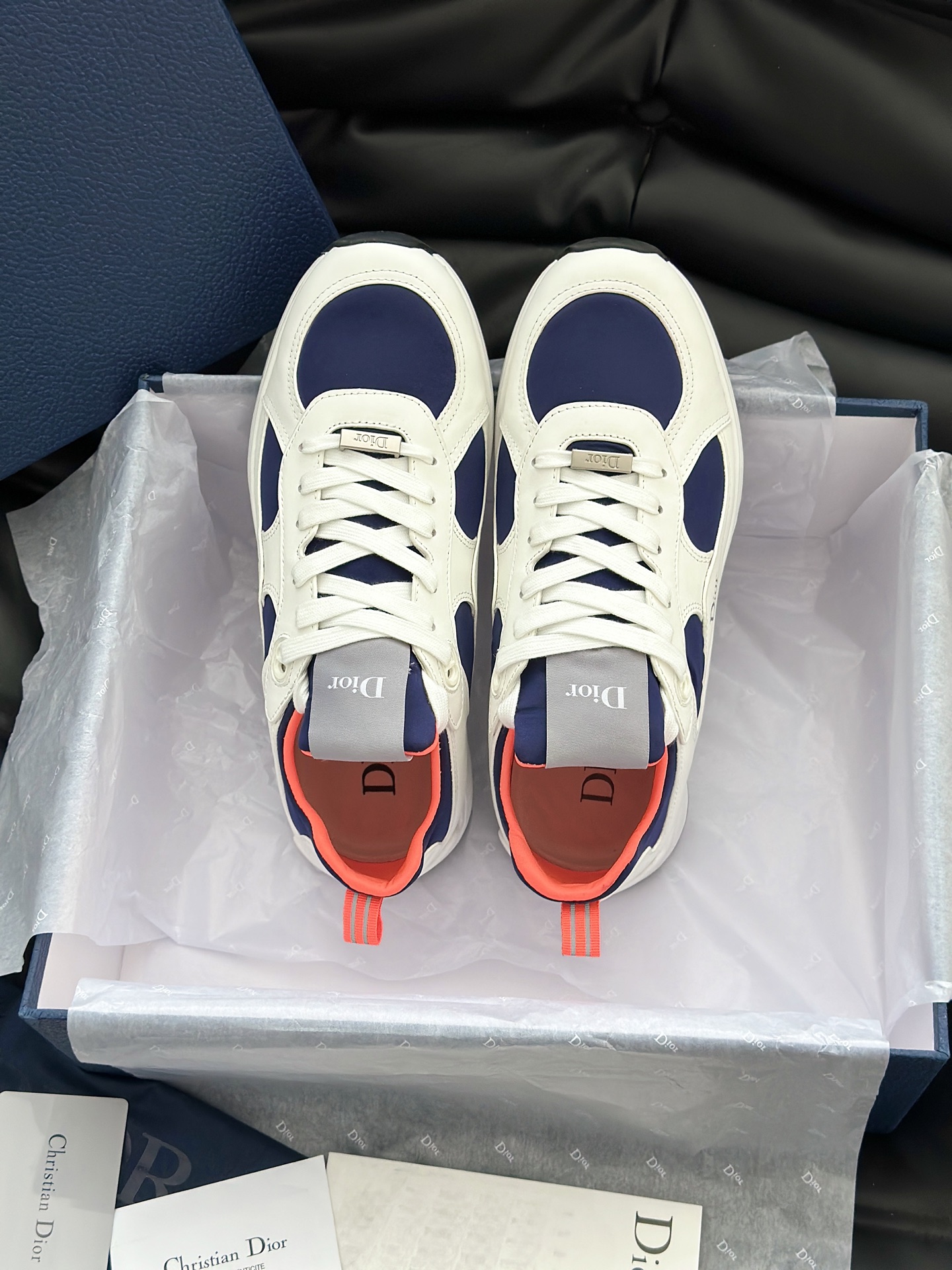 D*ior Mile Runner Neoprene Suede Sneaker（EU35-46）