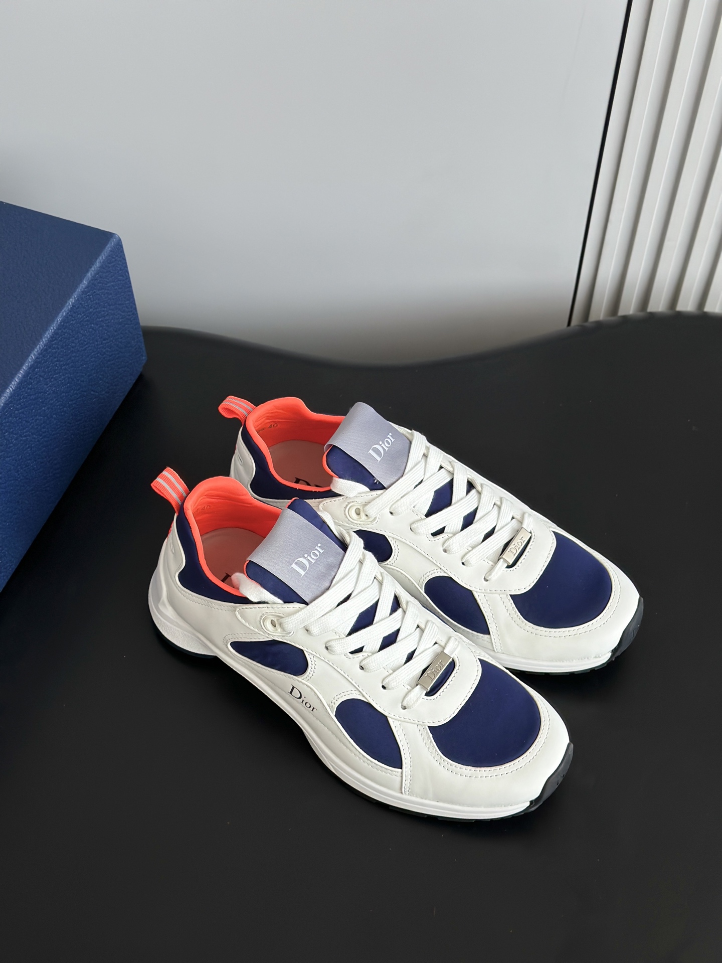 D*ior Mile Runner Neoprene Suede Sneaker（EU35-46）