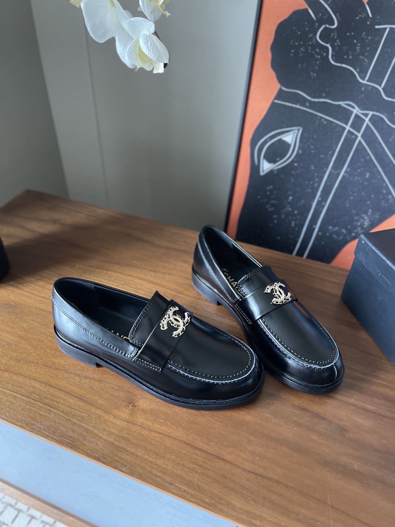 Ch@nel 2025ss Loafers(EU35-41)