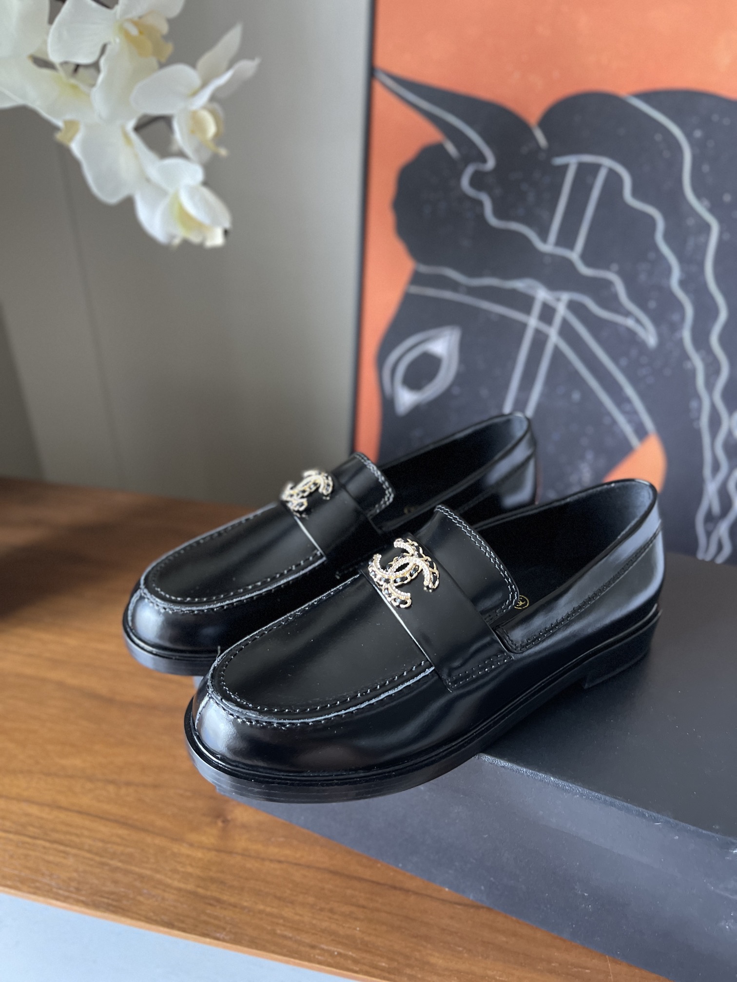Ch@nel 2025ss Loafers(EU35-41)