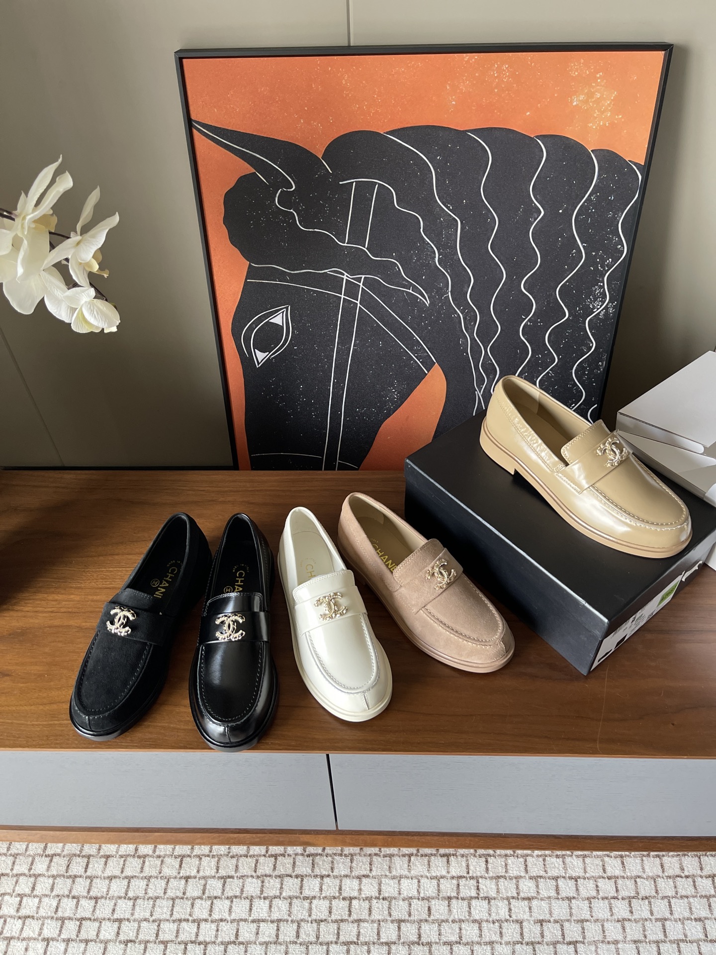 Ch@nel 2025ss Loafers(EU35-41)