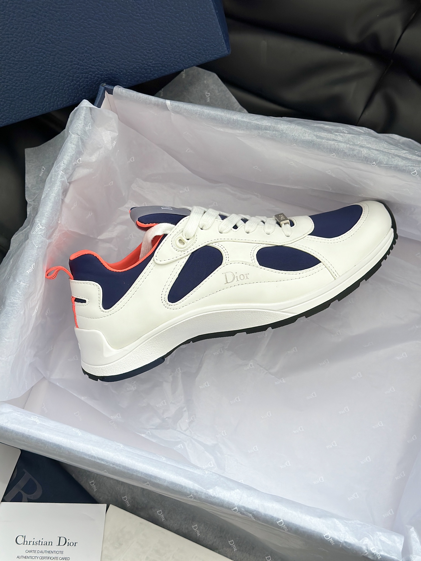 D*ior Mile Runner Neoprene Suede Sneaker（EU35-46）