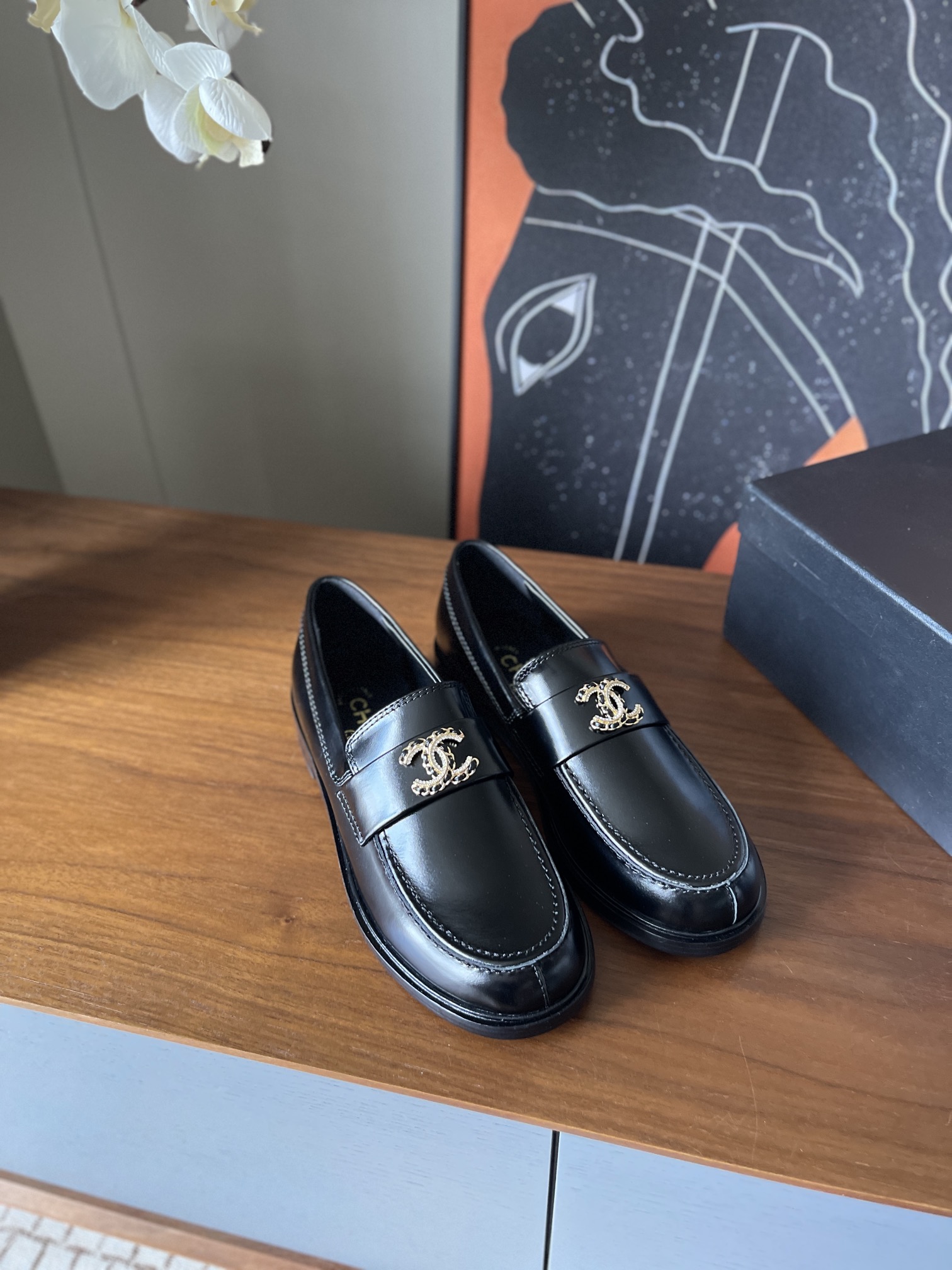 Ch@nel 2025ss Loafers(EU35-41)