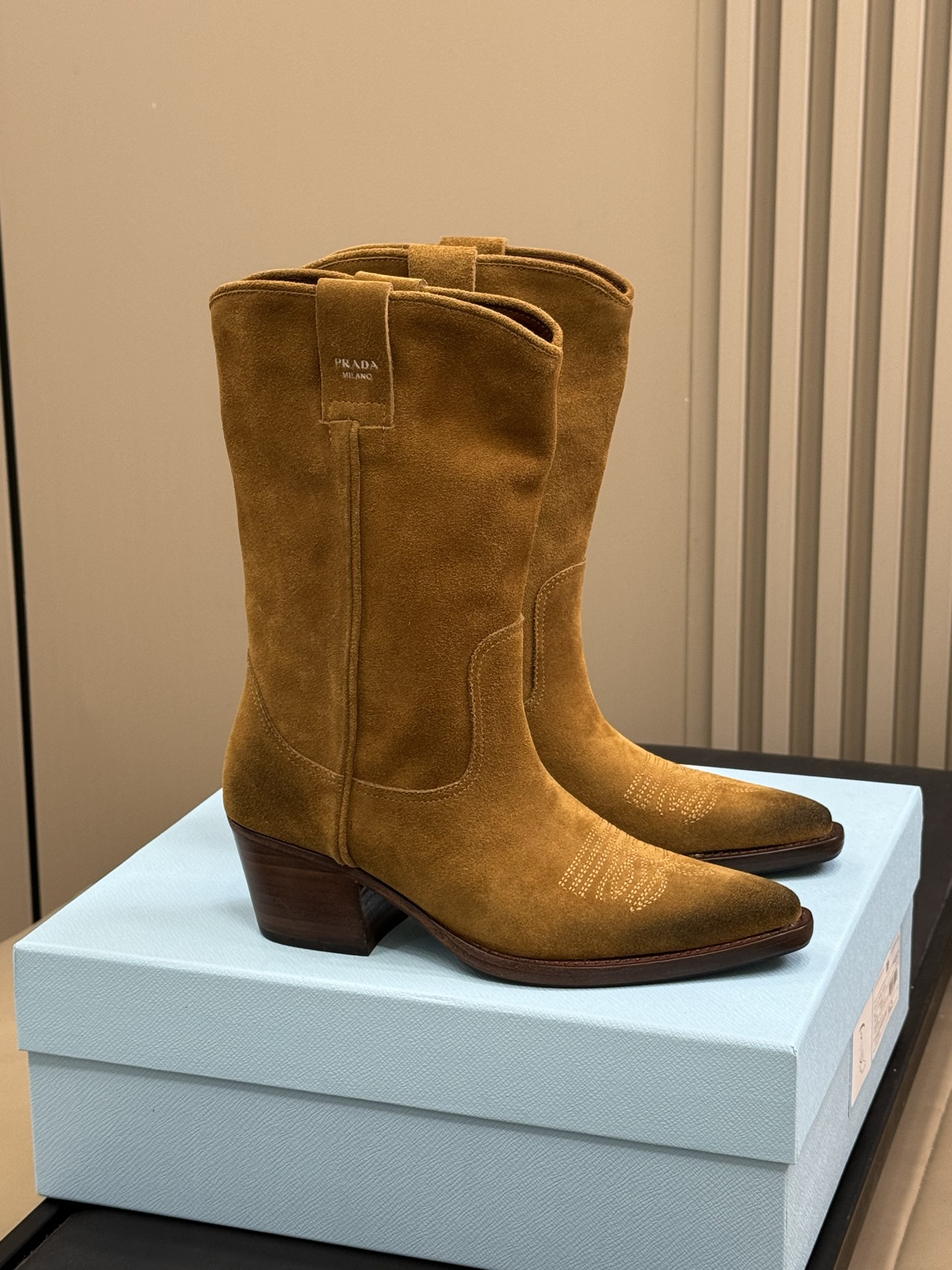 Prad*a 2025ss  Boots（EU35-41)