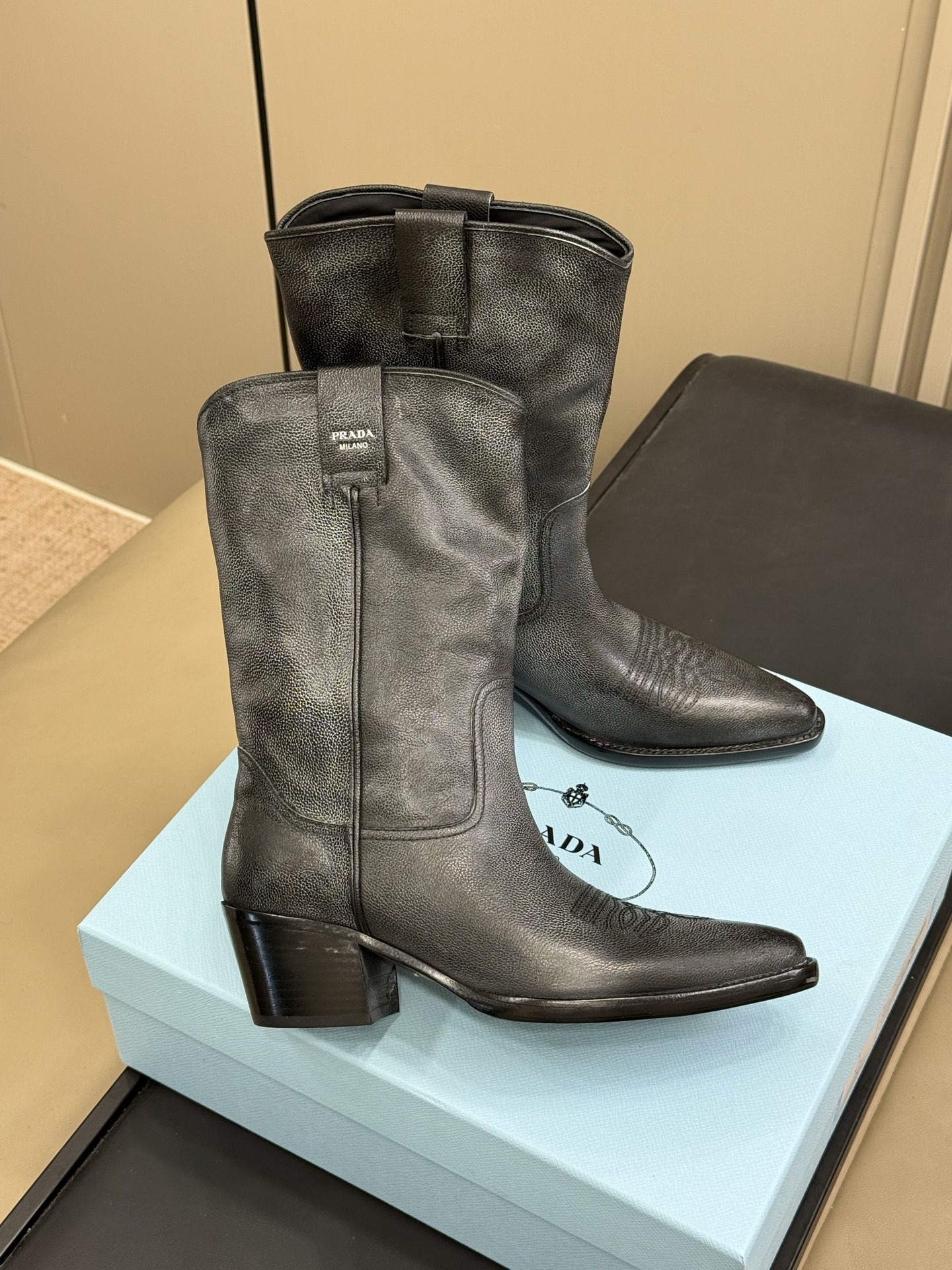 Prad*a 2025ss  Boots（EU35-41)