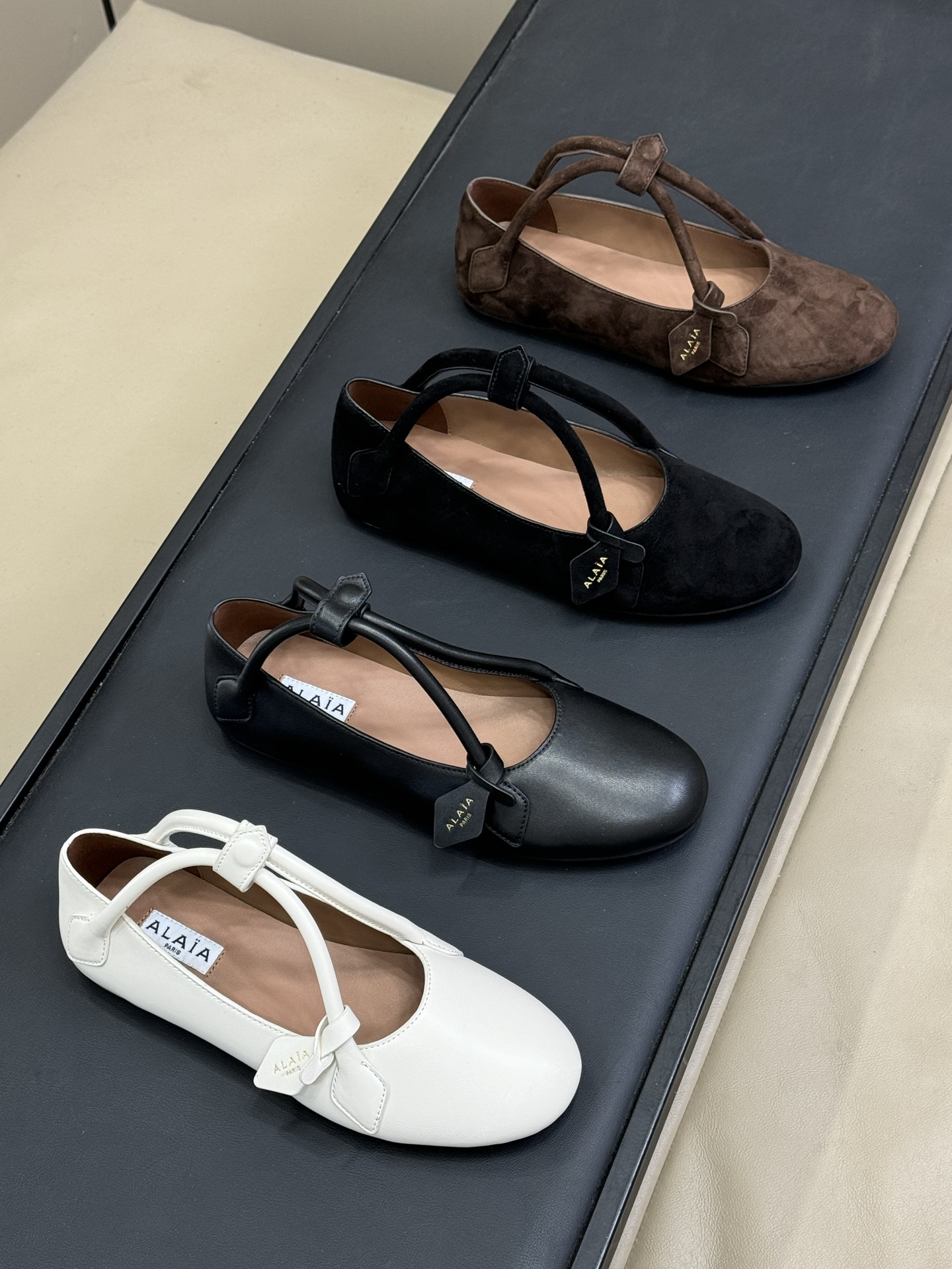 AlAIA Ballet Flats