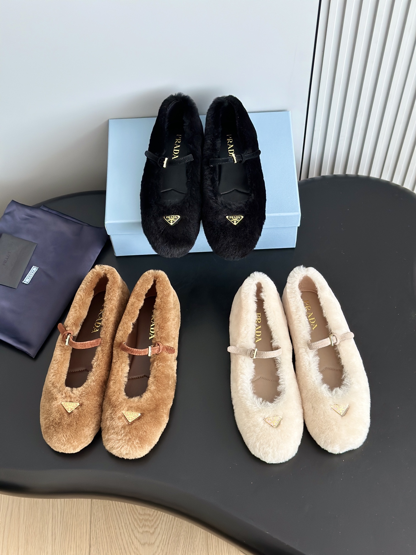 Prad* 2025ss Ballet Shoes