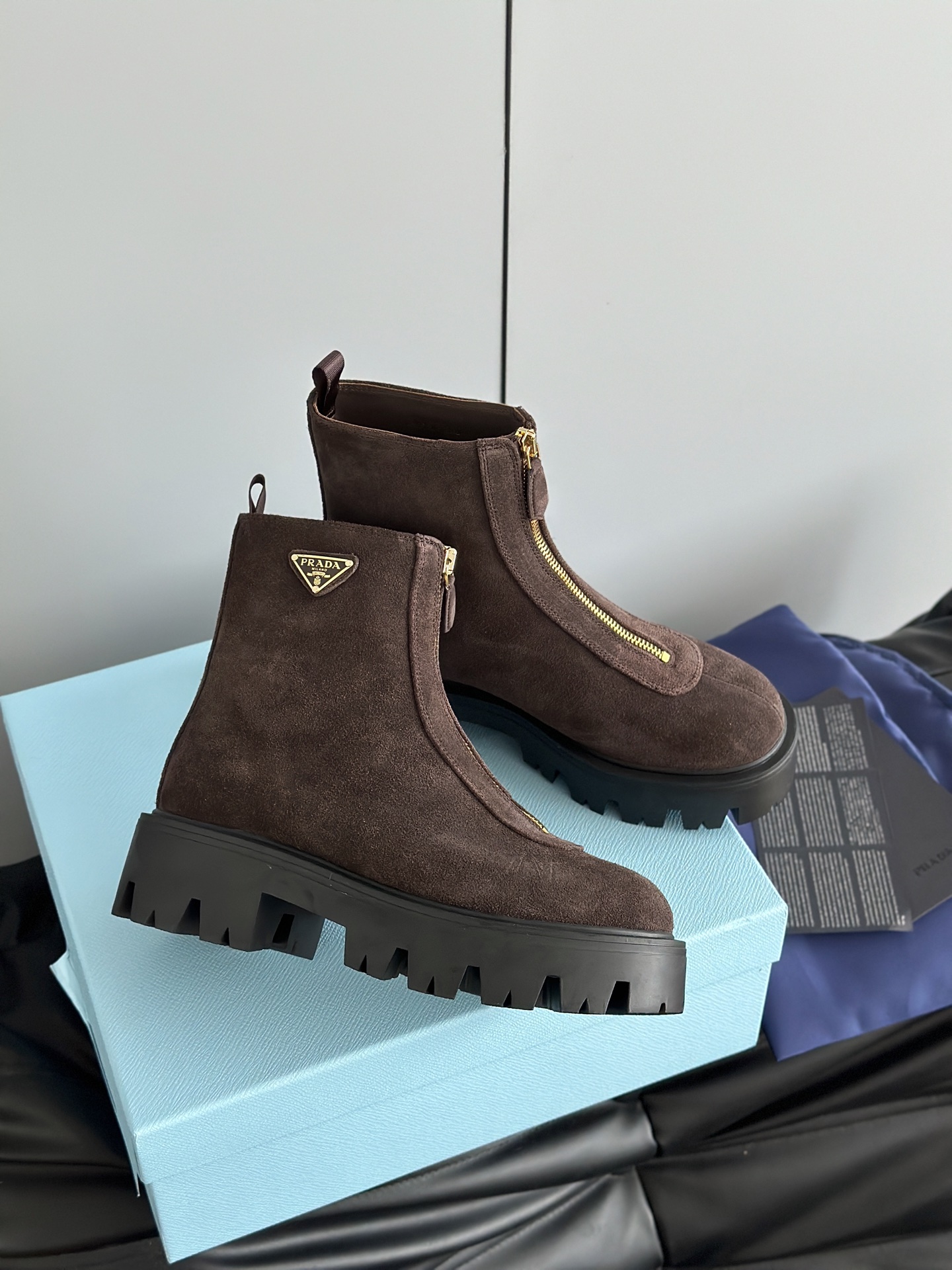 Prad*a 2025ss  Boots（EU35-41)