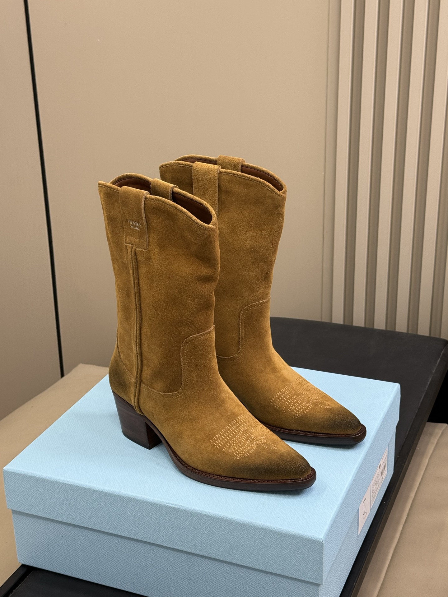 Prad*a 2025ss  Boots（EU35-41)