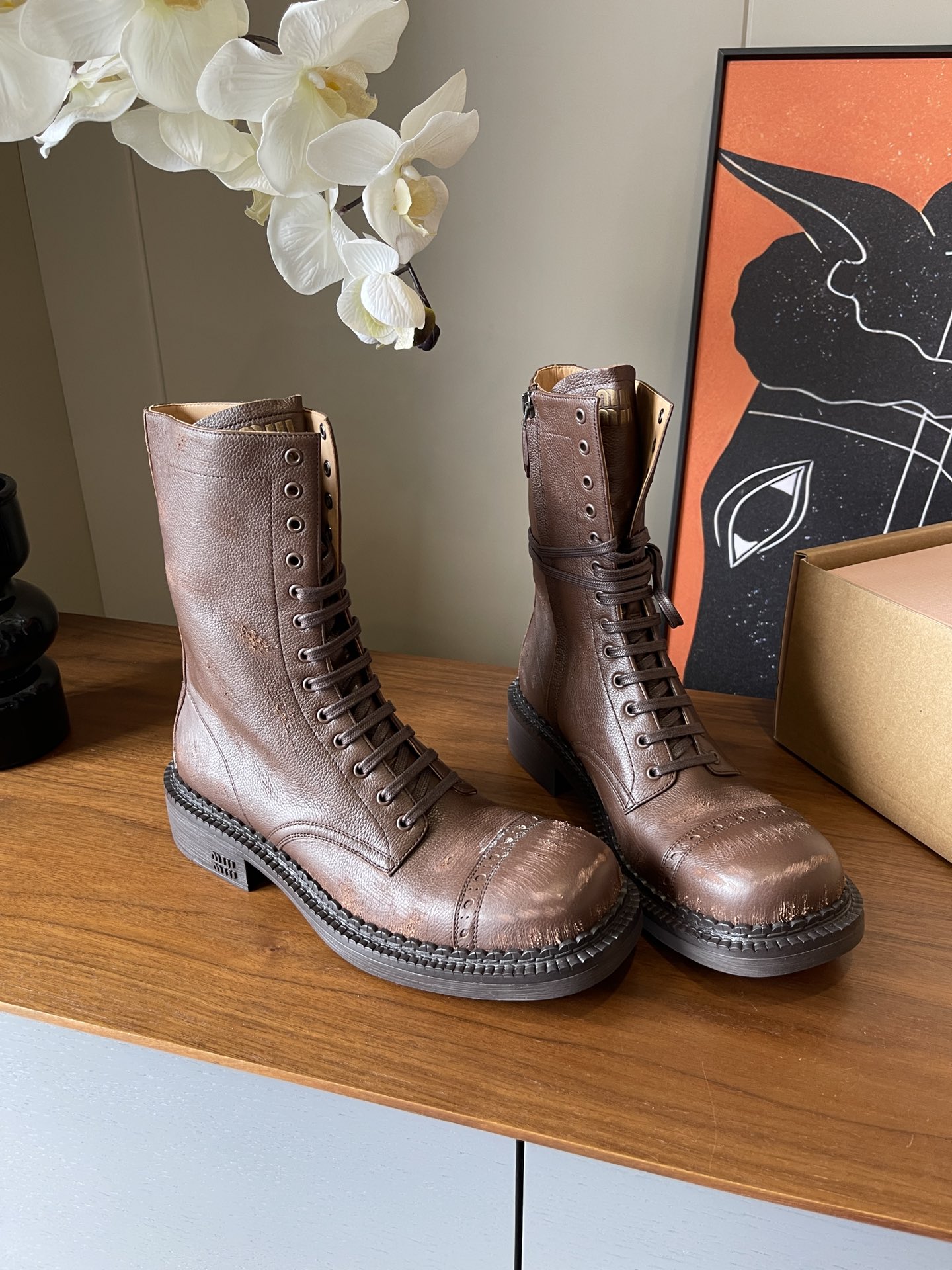 MiuM*u 25ss Boots(EU35-41)