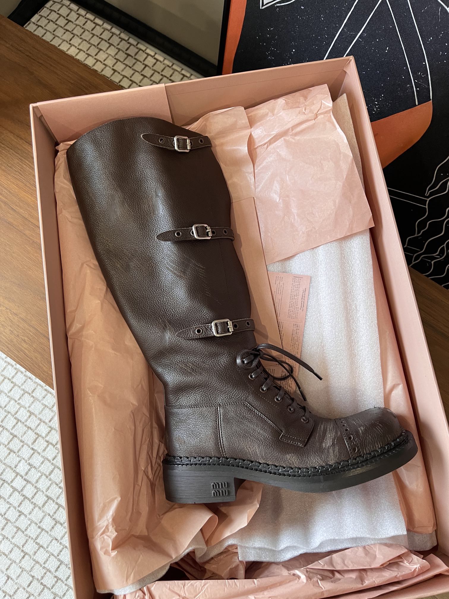 MiuM*iu 2025ss Boots(EU35-41)
