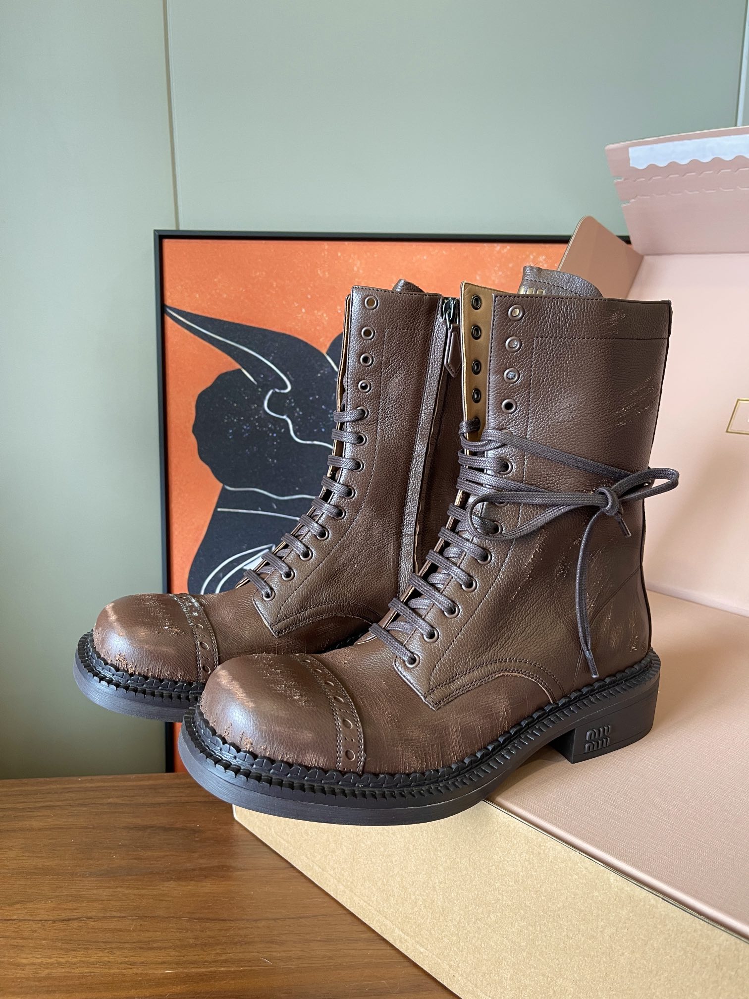 MiuM*u 25ss Boots(EU35-41)