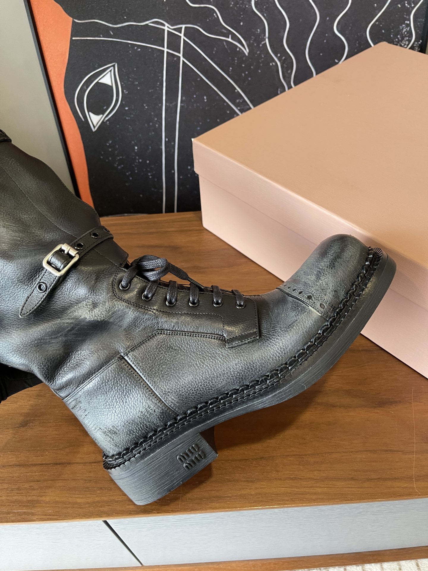 MiuM*iu 2025ss Boots(EU35-41)