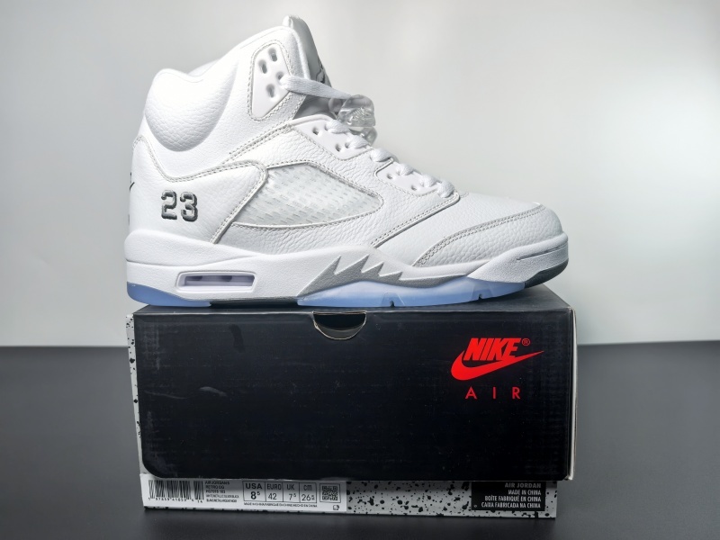Air Jordan 5 “White Metallic HQ7983-103