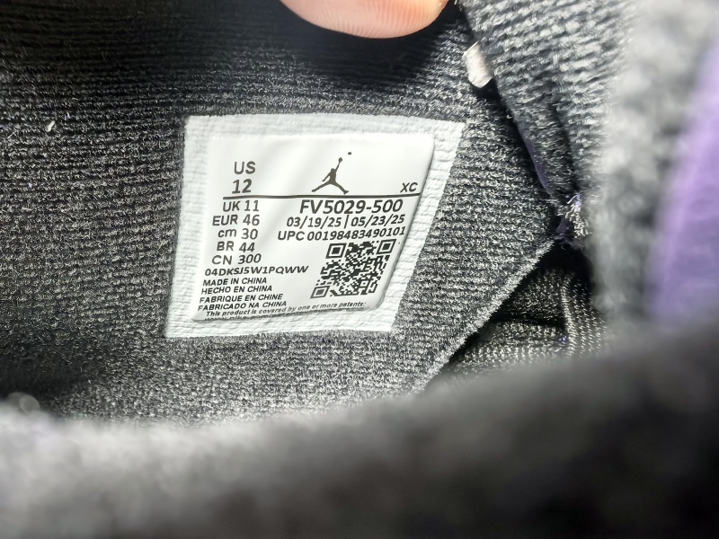 Air Jordan 4 OG “Lakers”FV5029-500