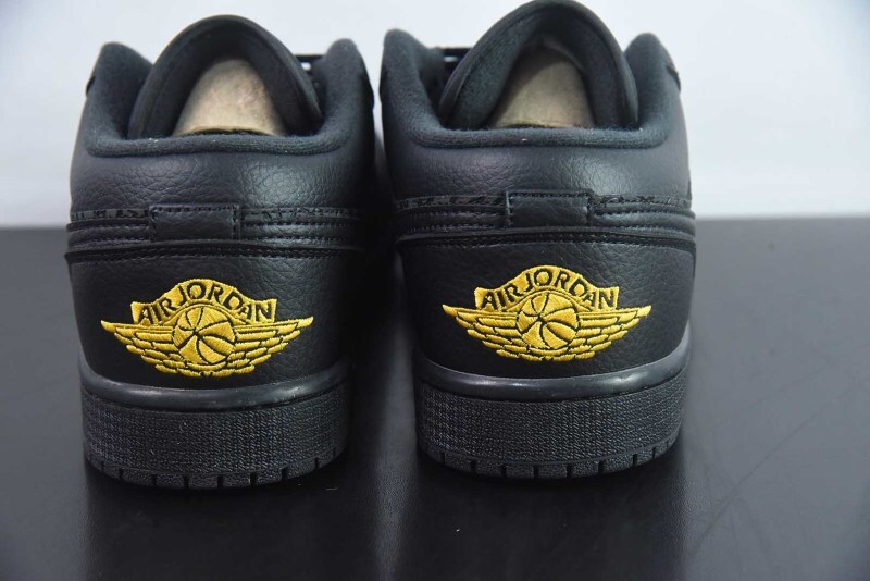 Jordan 1 Low Black Elephant Print IM6568 010