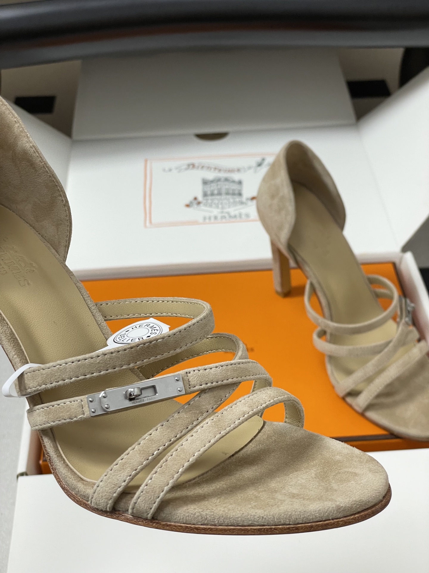 Hermes Lipstick 105 2025ss Heels(EU35-42)