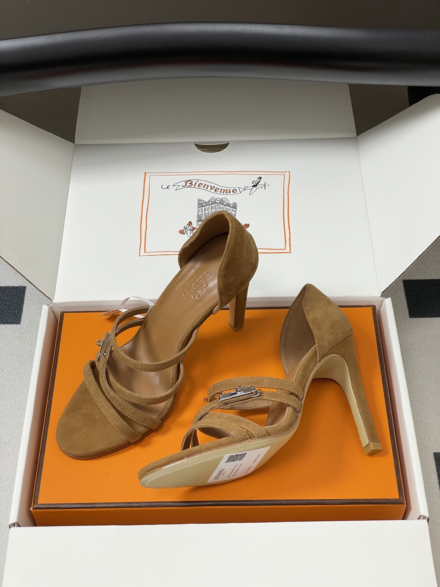 Hermes Lipstick 105 2025ss Heels(EU35-42)