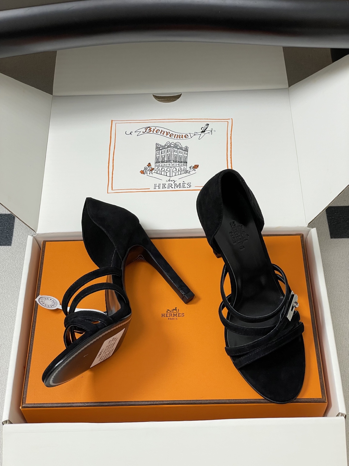 Hermes Lipstick 105 2025ss Heels(EU35-42)