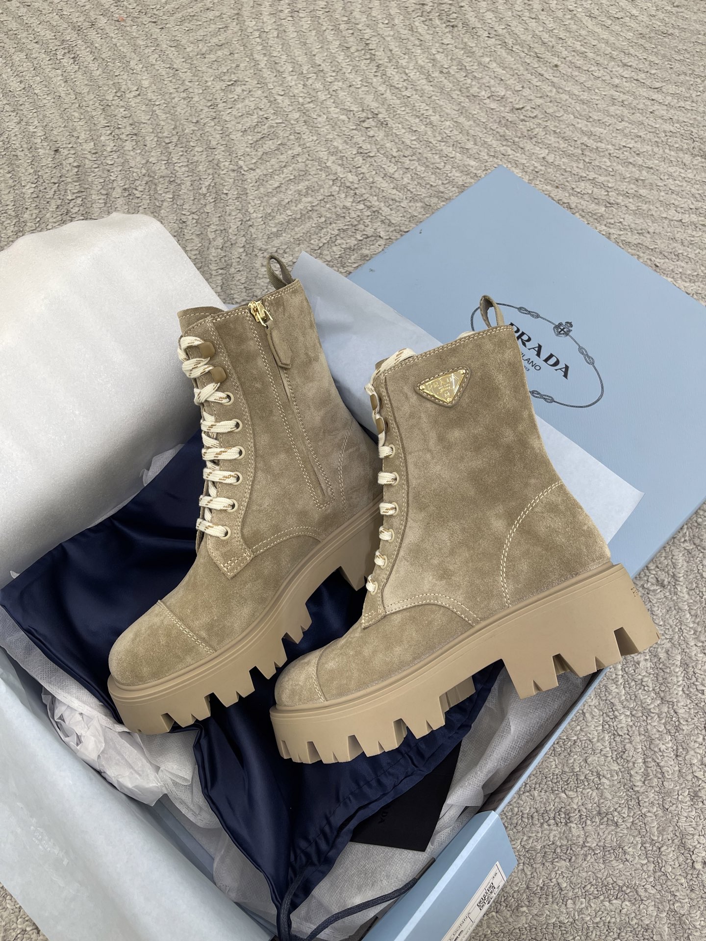 Prad*a 2025ss  Boots（EU35-41)