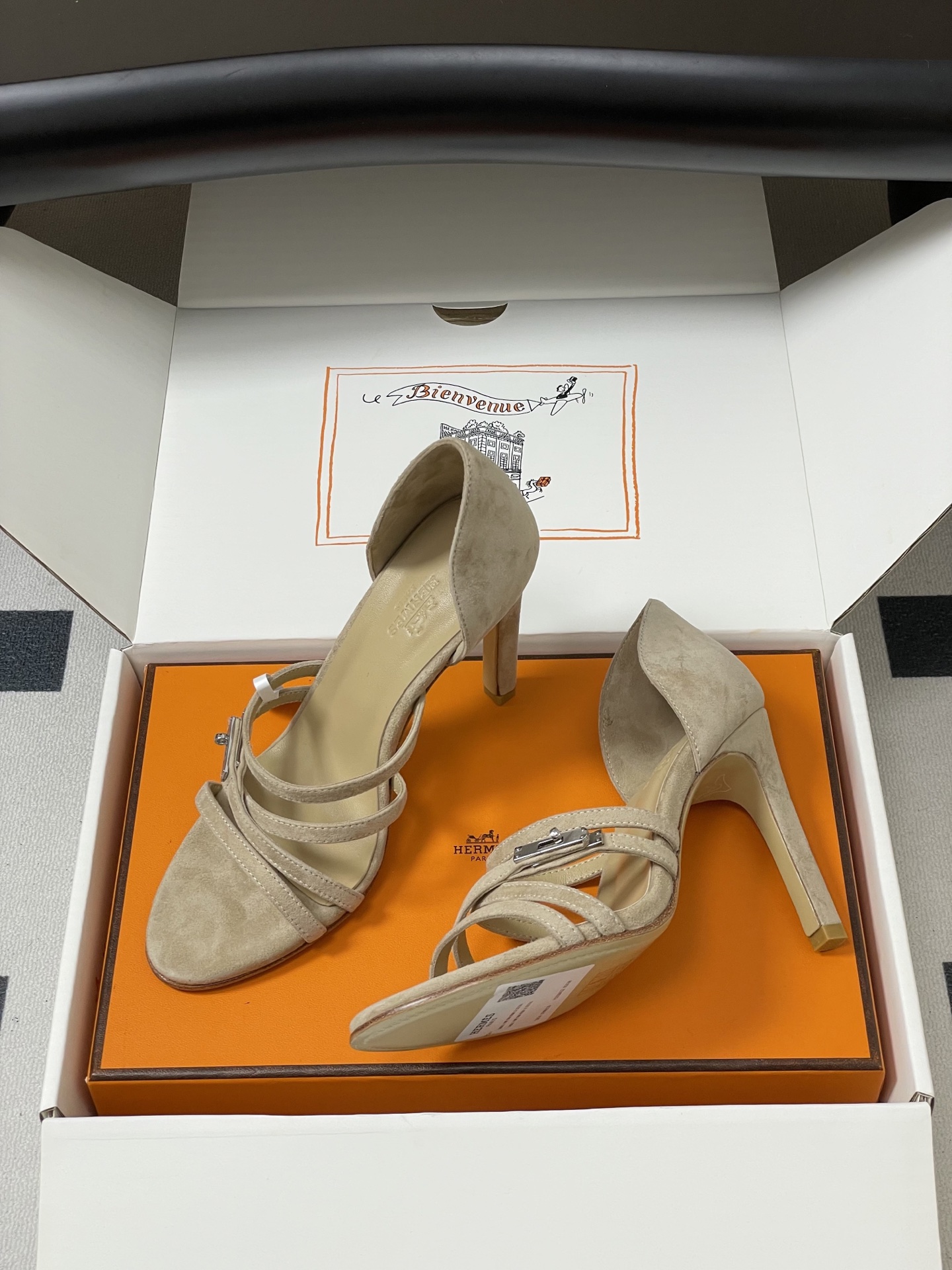 Hermes Lipstick 105 2025ss Heels(EU35-42)