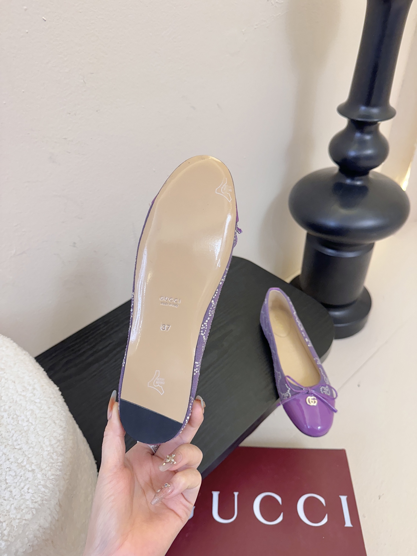 Guc*ci 2025ss Flats(EU35-41)