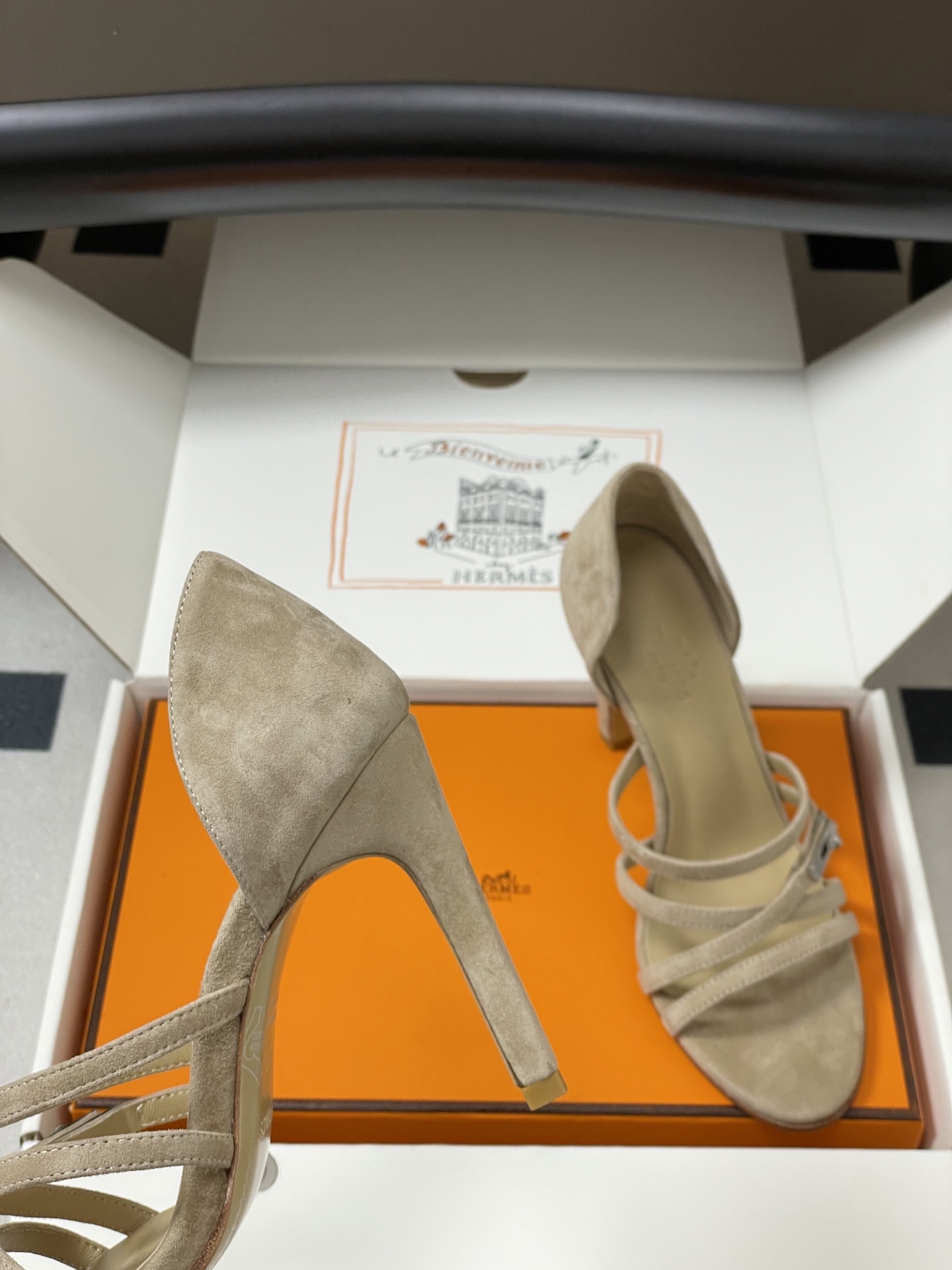 Hermes Lipstick 105 2025ss Heels(EU35-42)