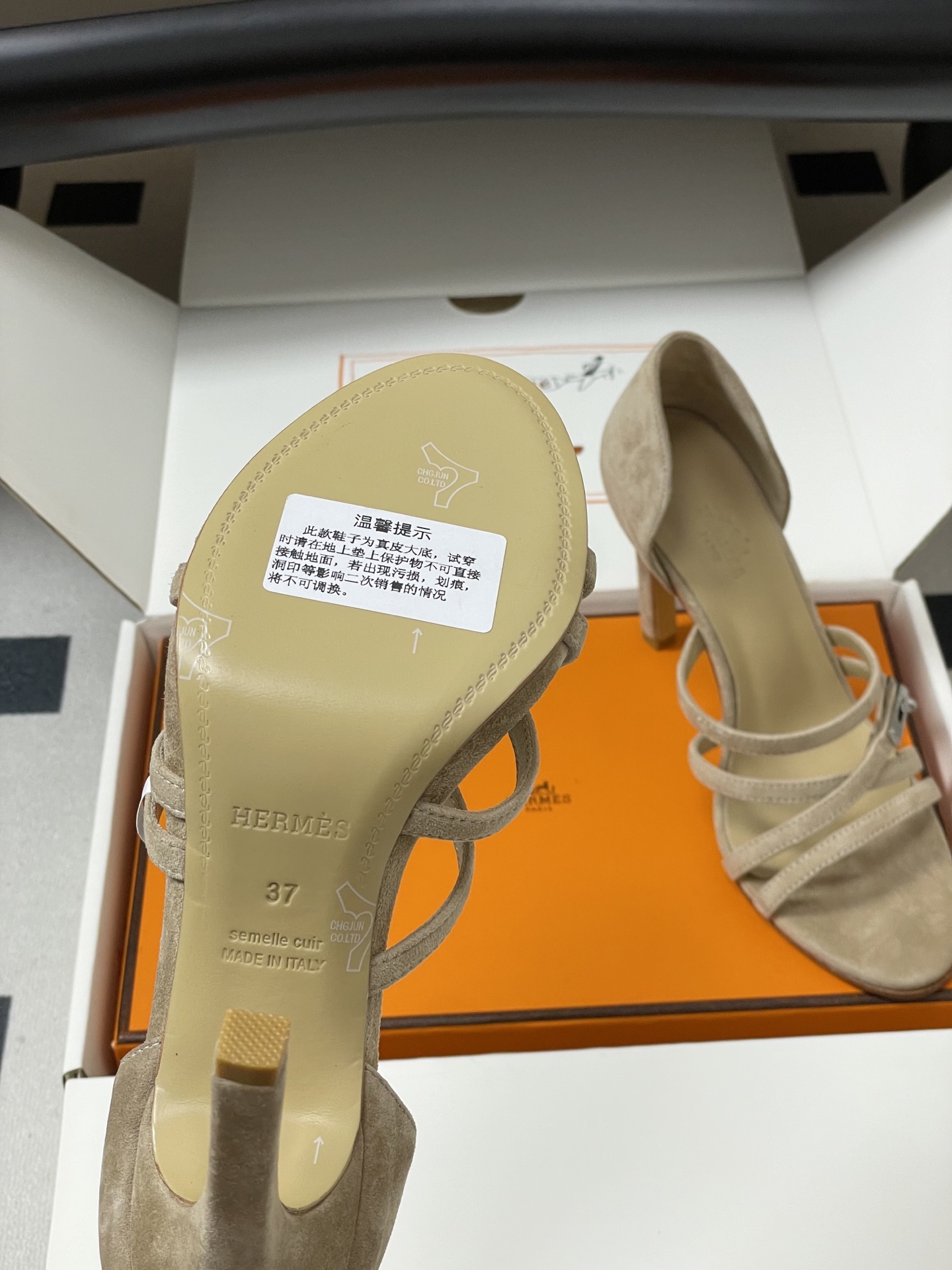 Hermes Lipstick 105 2025ss Heels(EU35-42)