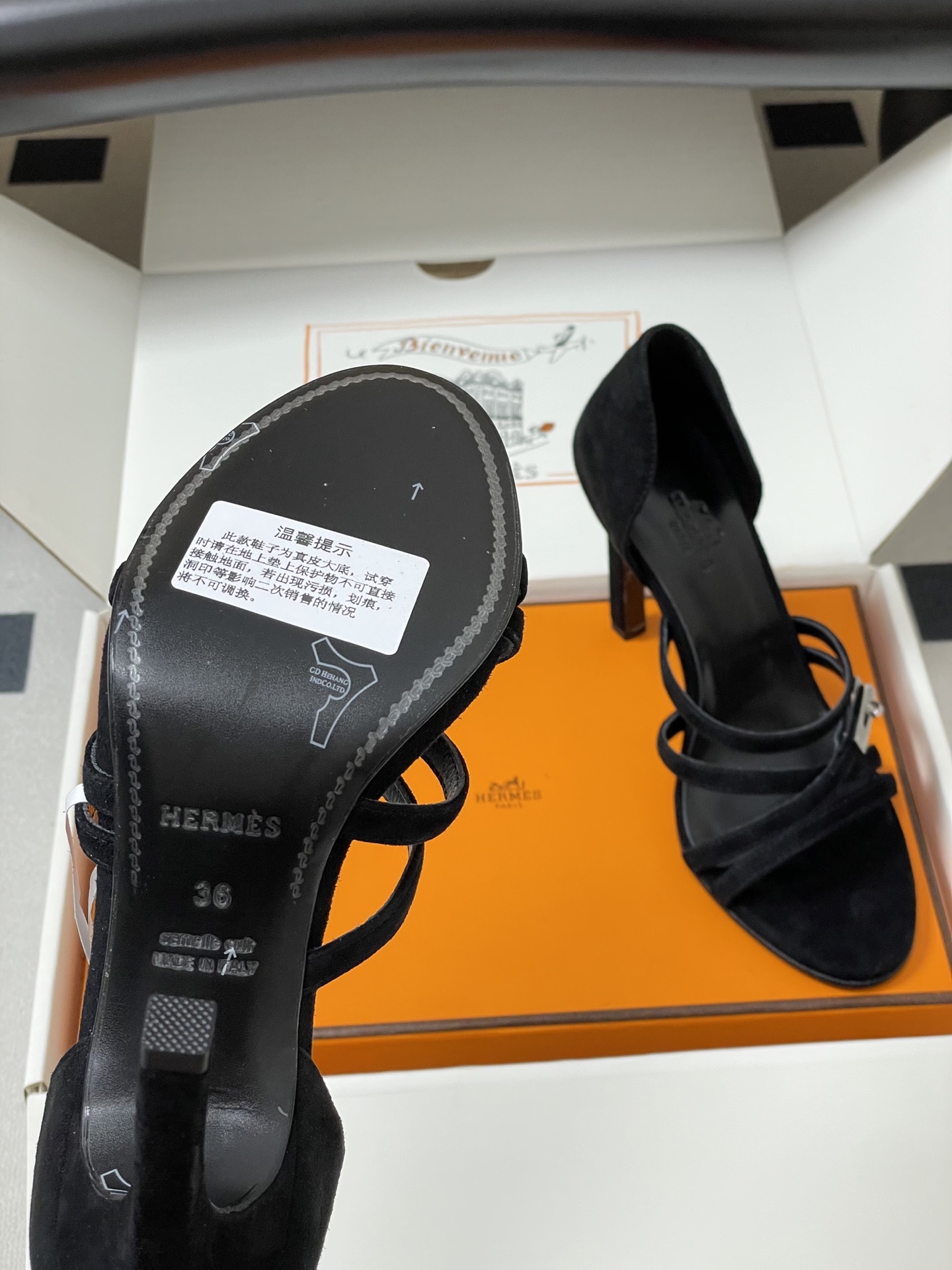 Hermes Lipstick 105 2025ss Heels(EU35-42)