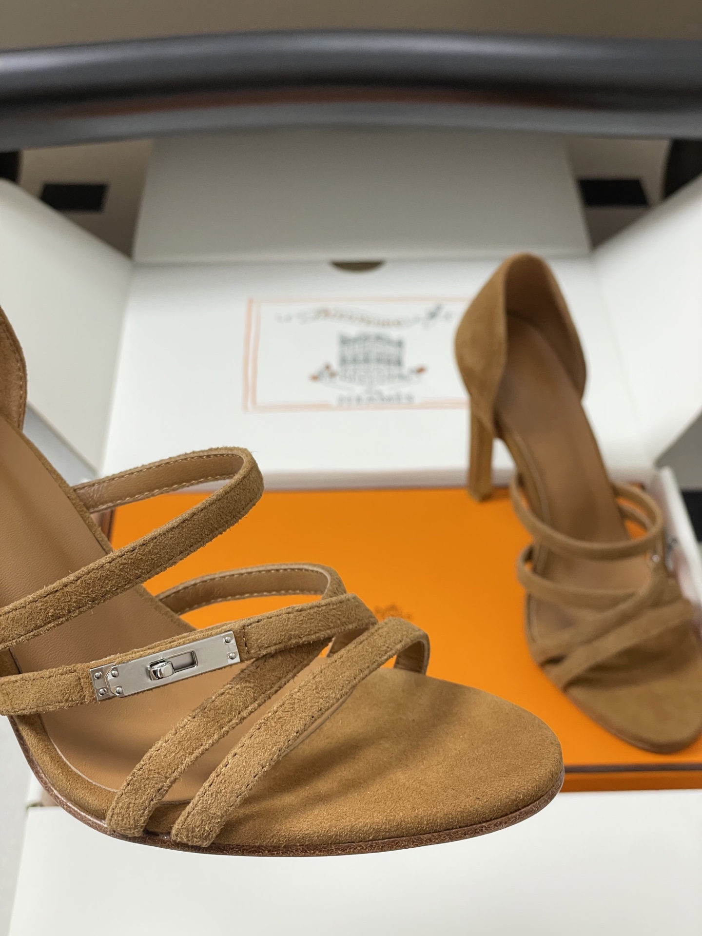 Hermes Lipstick 105 2025ss Heels(EU35-42)