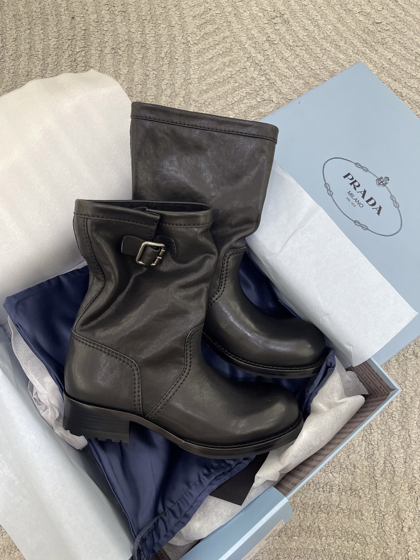 Prad*a 2025ss  Boots（EU35-41)