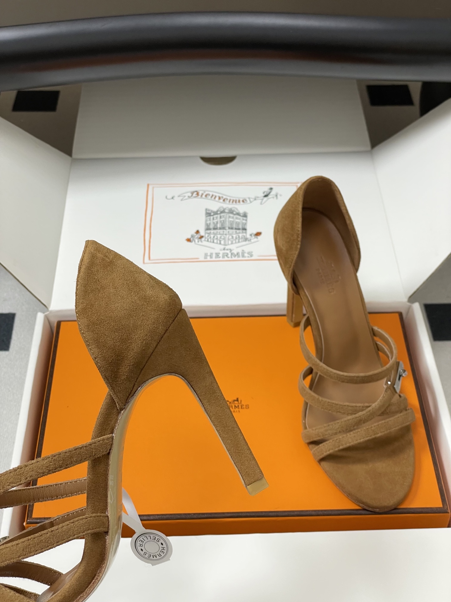 Hermes Lipstick 105 2025ss Heels(EU35-42)