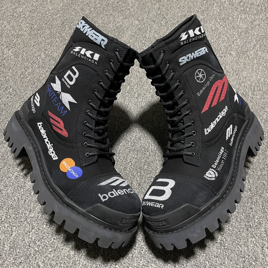 Balenciaga Combat Strike Boots