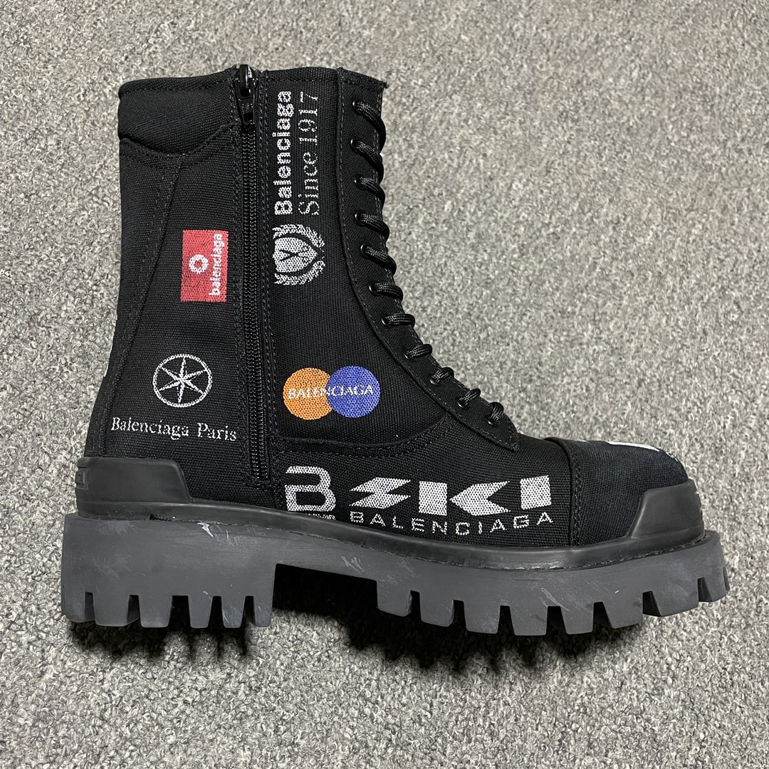 Balenciaga Combat Strike Boots