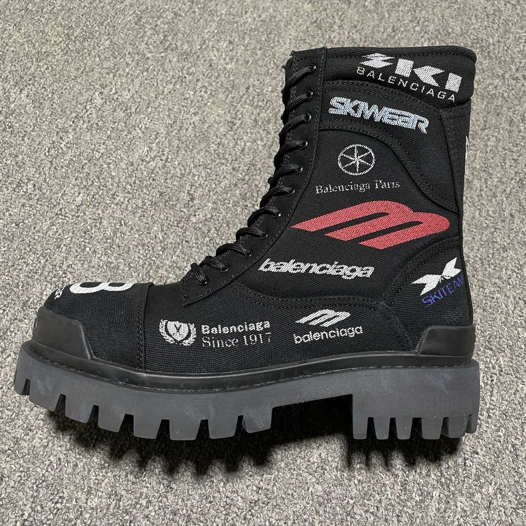 Balenciaga Combat Strike Boots