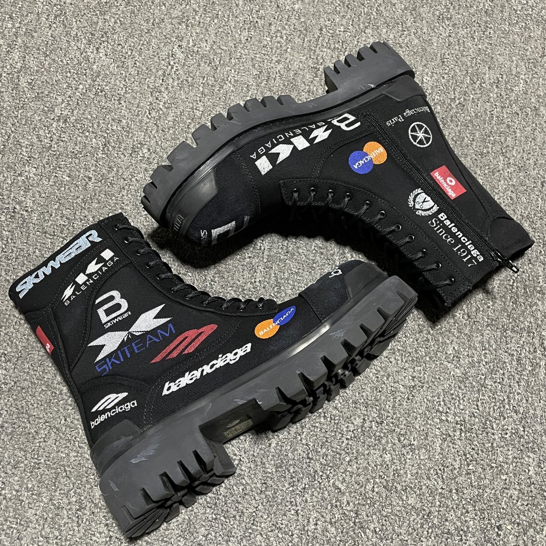 Balenciaga Combat Strike Boots