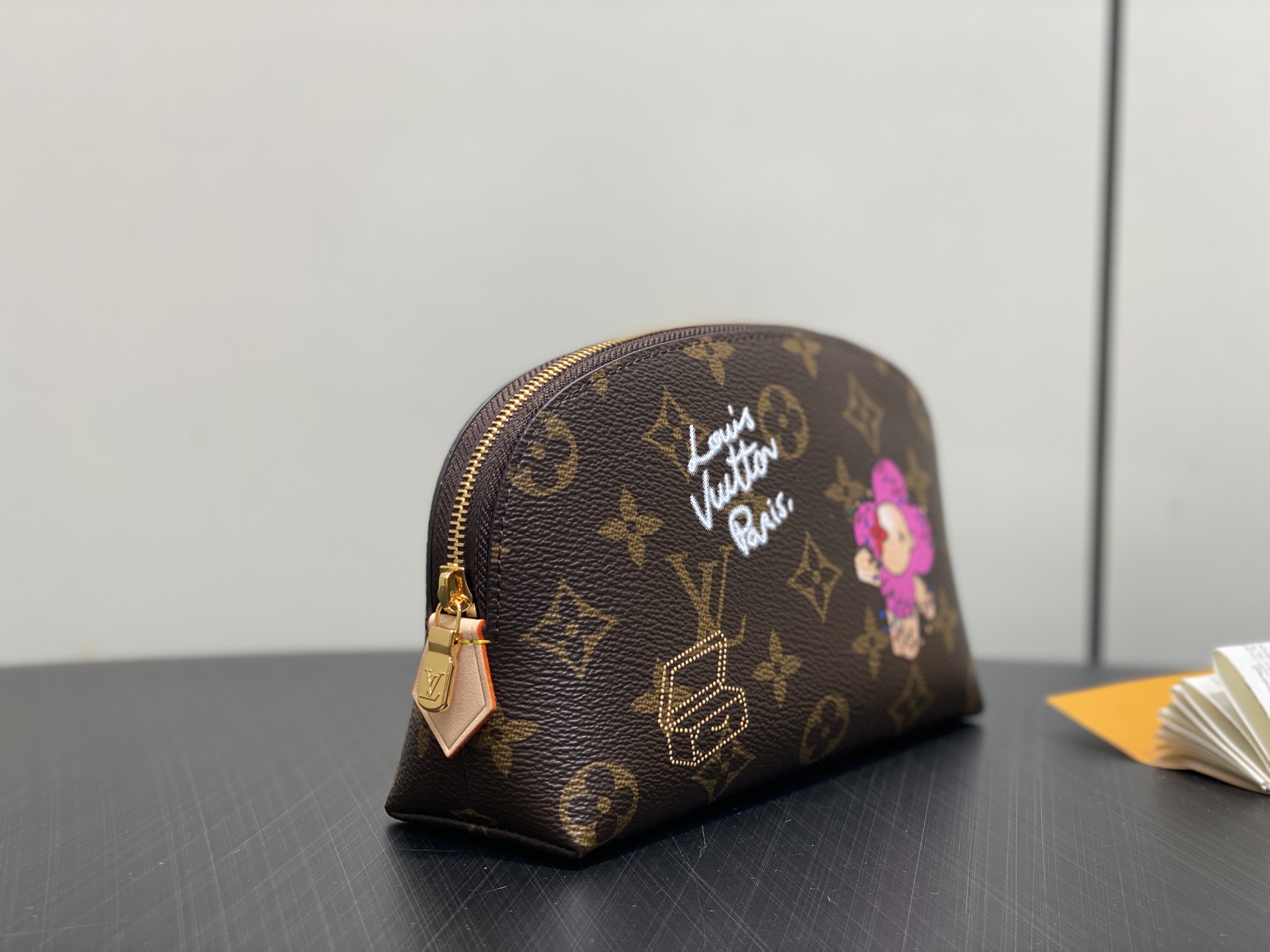 复制Louis Vu*itton Pochette Cosmétique Cosmetic Bag(19 x 12 x 6CM)