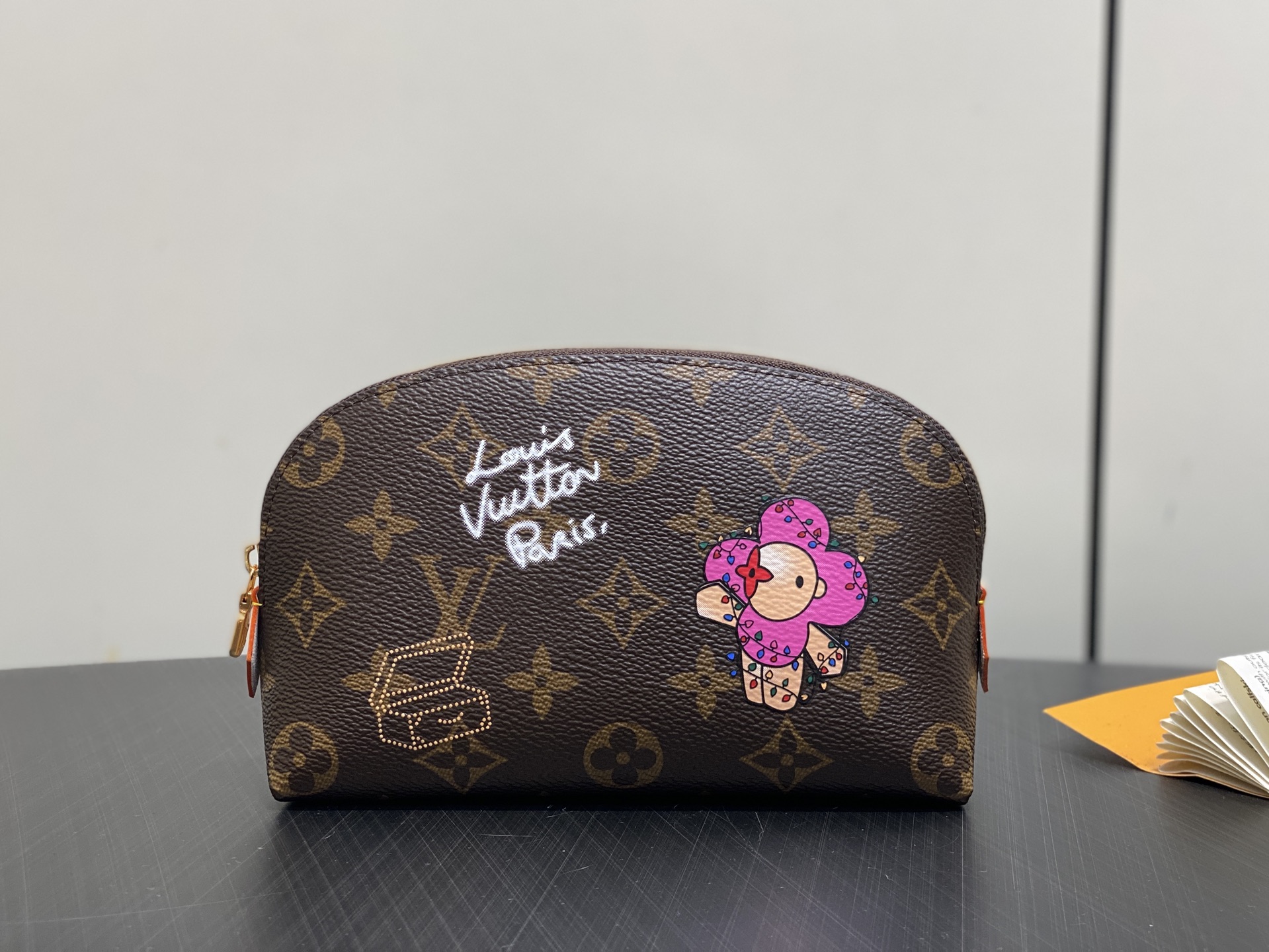 复制Louis Vu*itton Pochette Cosmétique Cosmetic Bag(19 x 12 x 6CM)