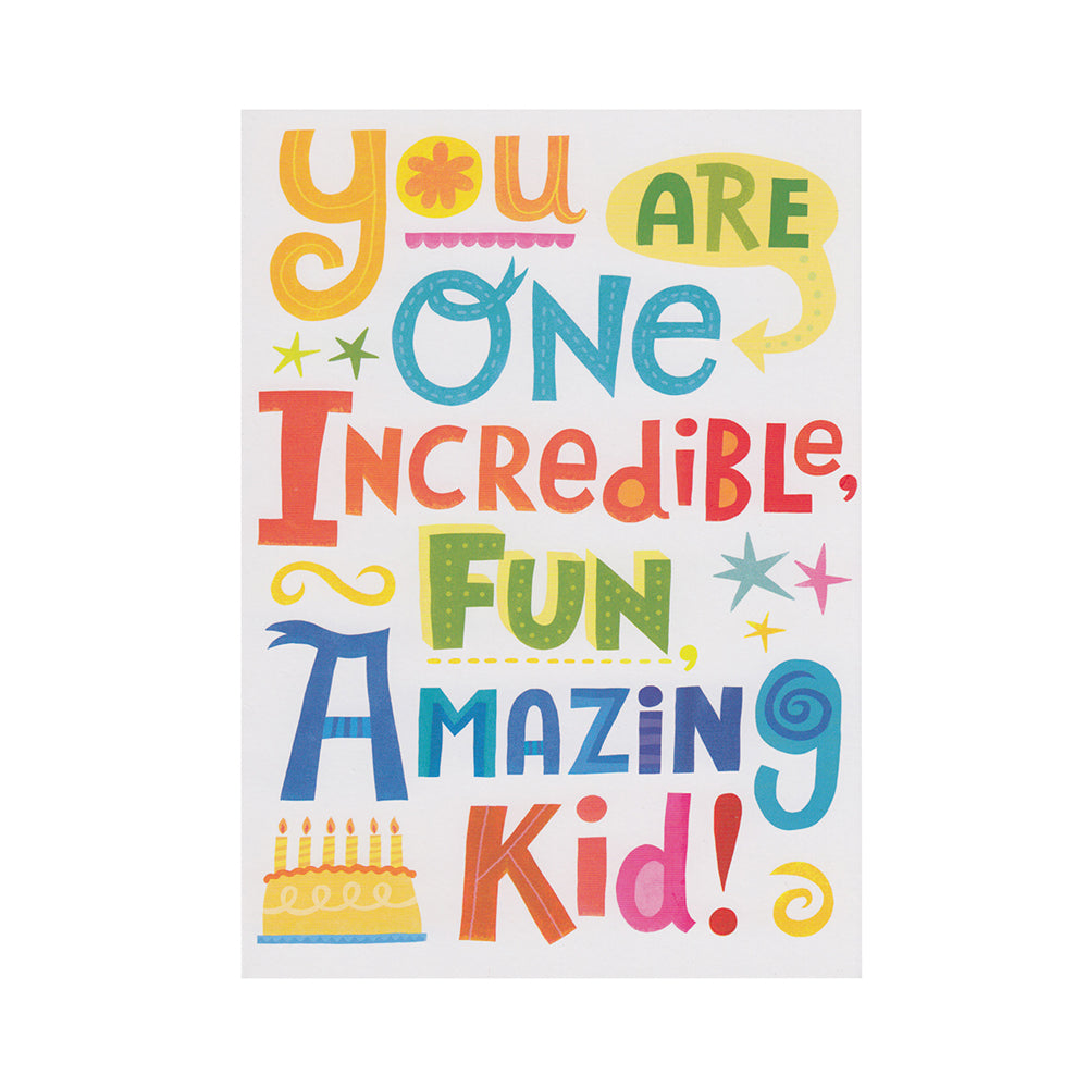 Incredible Birthday Card