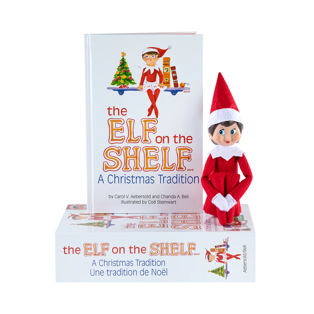 The Elf On The Shelf A Christmas Tradition Book and Doll - Light Tone Girl