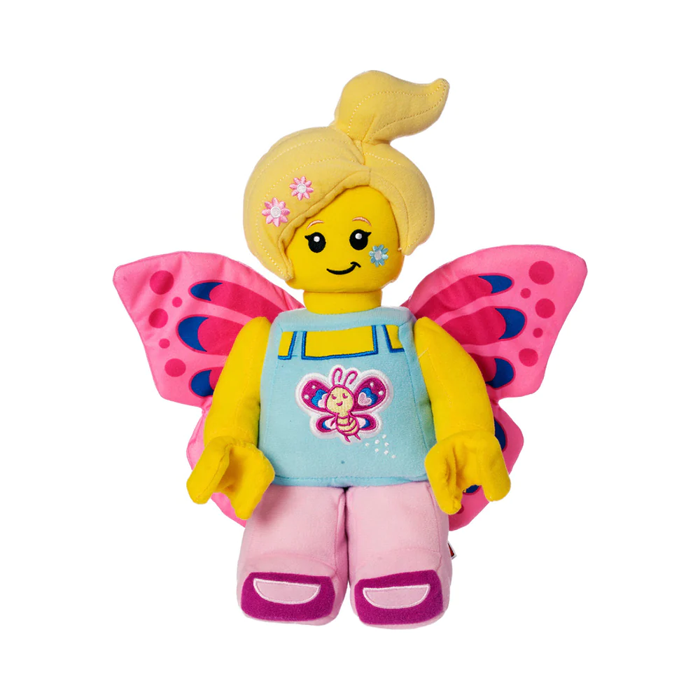 Lego Butterfly Girl Plush