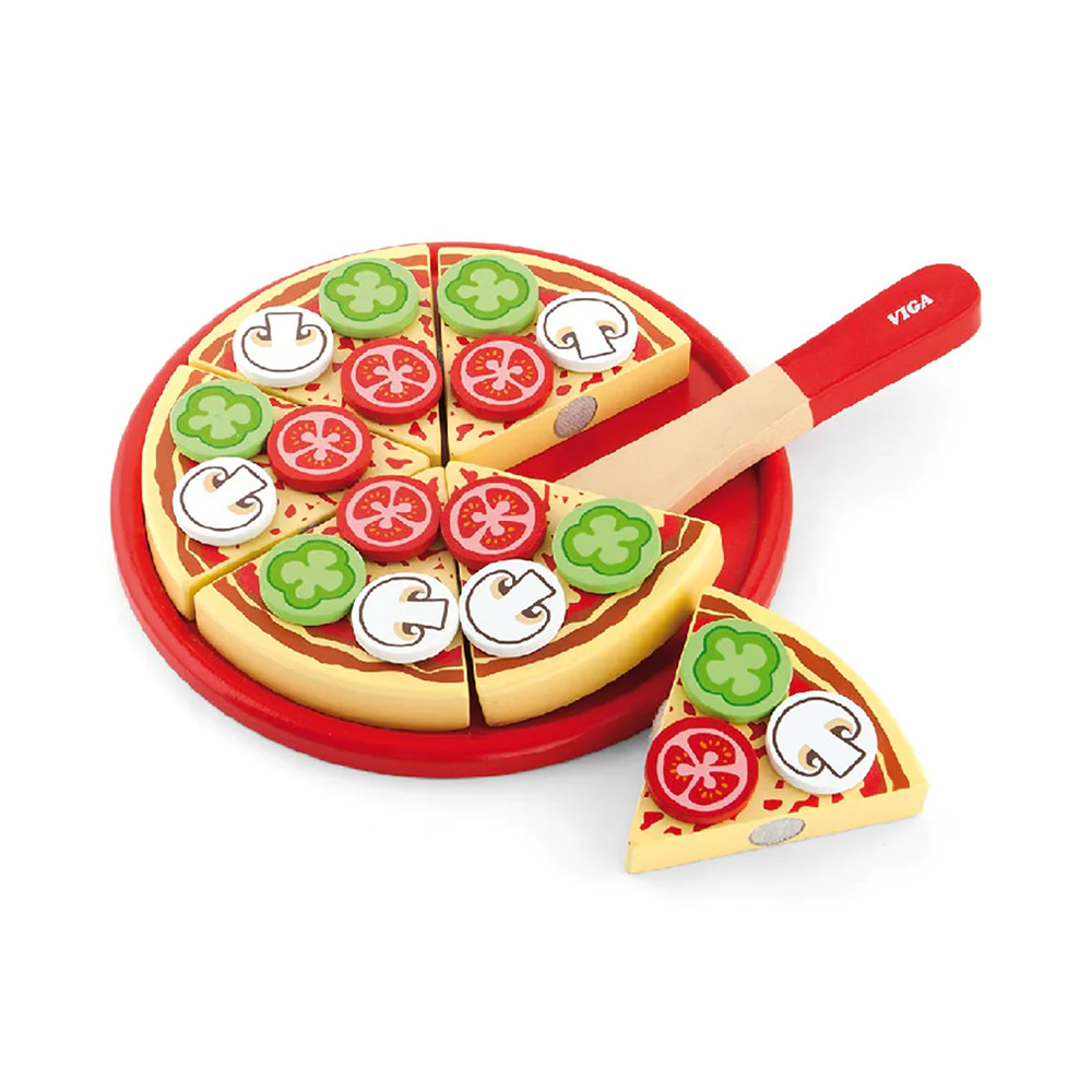 VIGA Wooden Pizza Set
