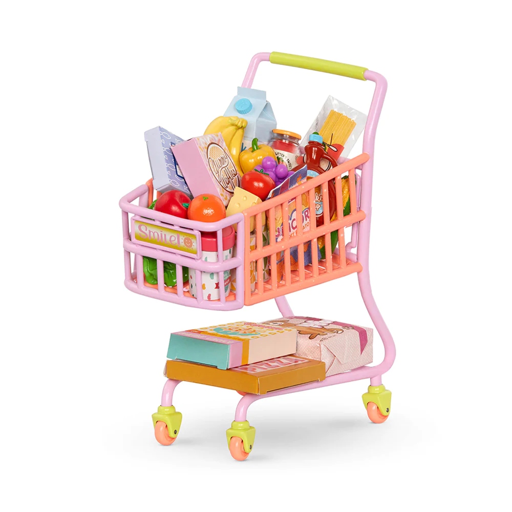 Glitter Girls Grocery Cart